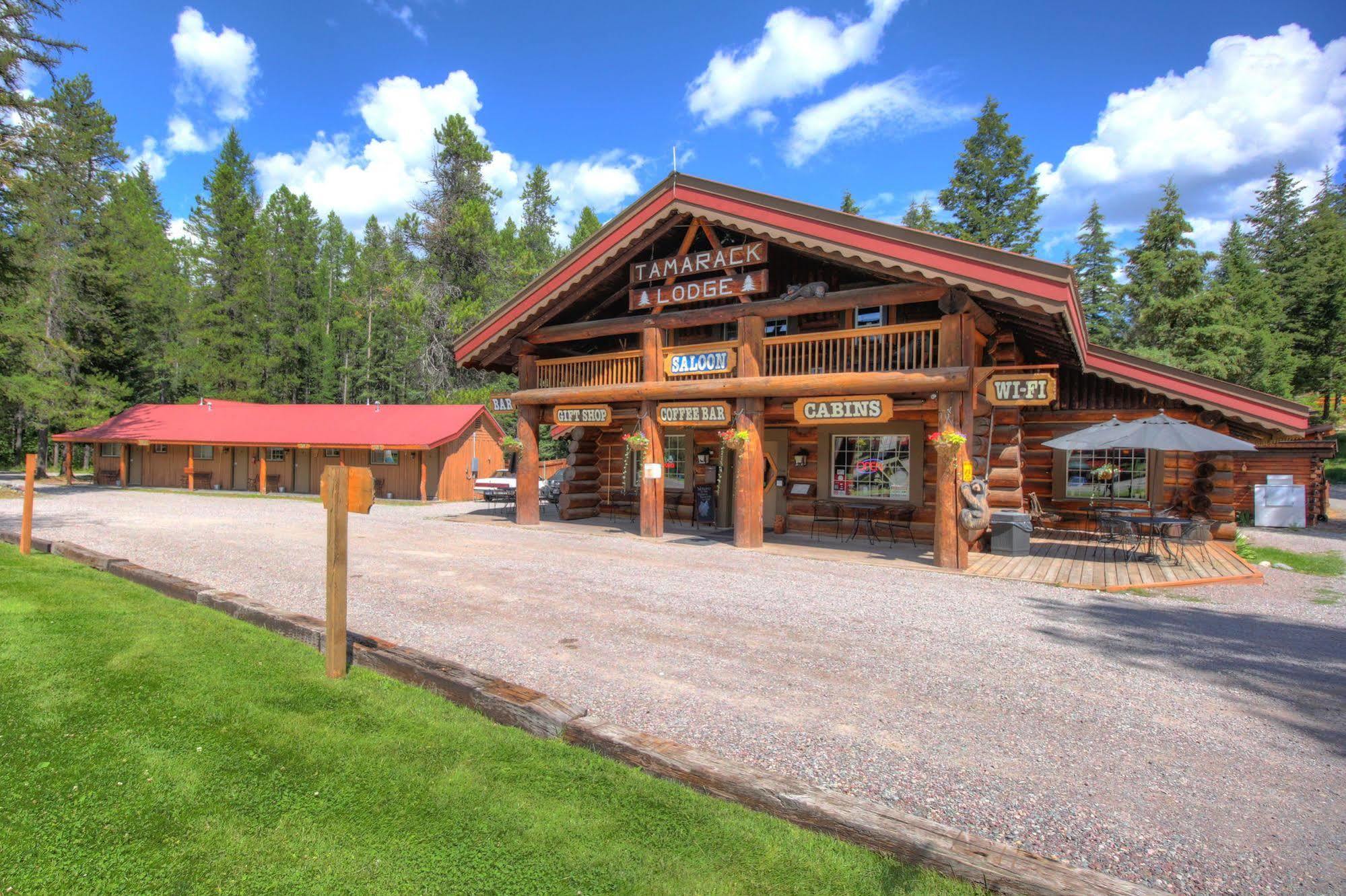 Historic Tamarack Lodge Hungry Horse Экстерьер фото